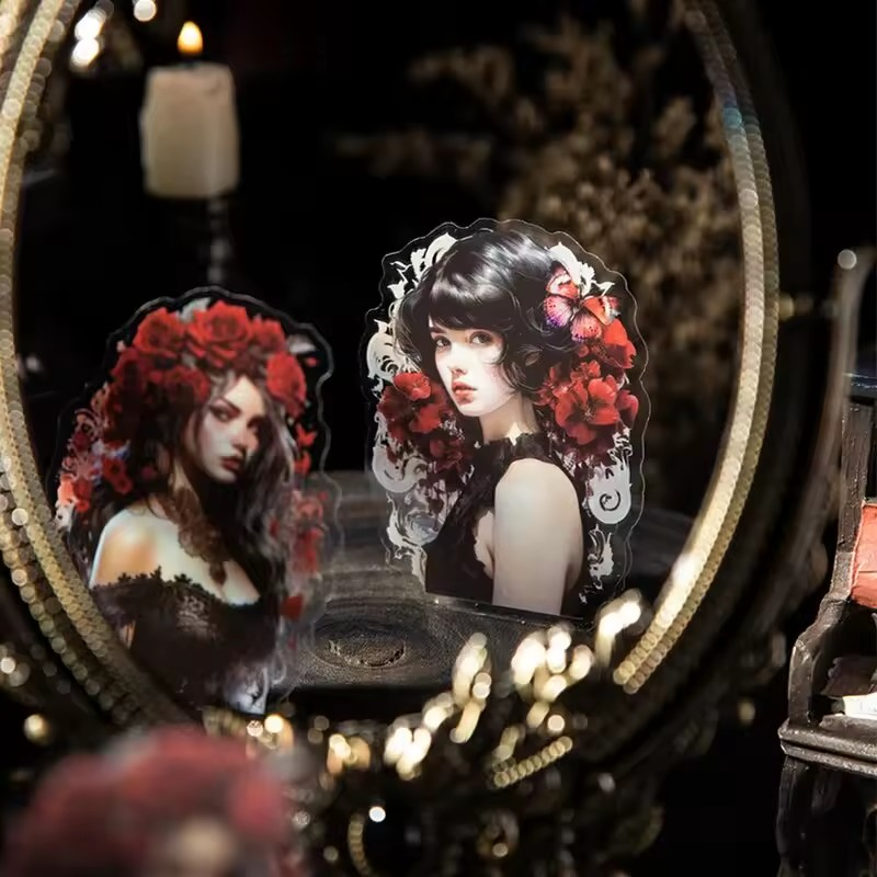 Stickers PET "Goth Maiden"