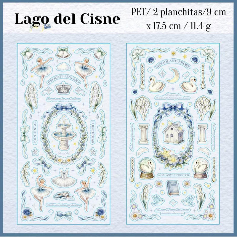 Stickers PET "Starry Nigth Fairy Tale"