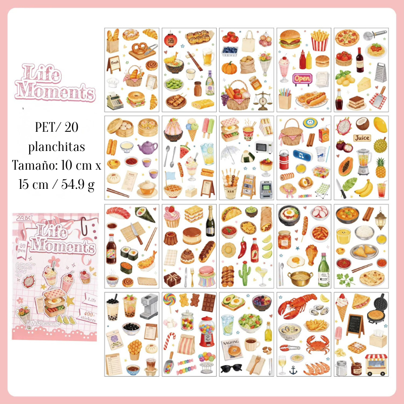 Libro de Stickers "Casa de Cosas Bonitas"