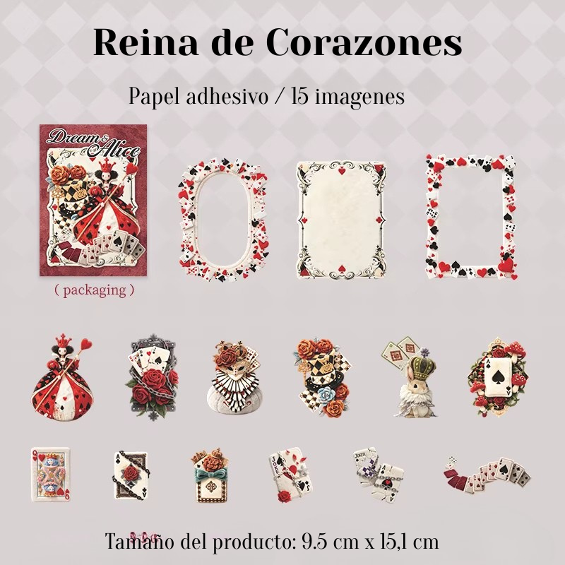 Stickers "Sueños de Alicia"