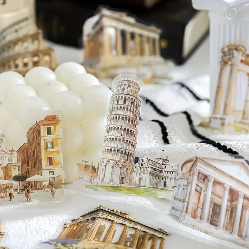 Stickers PET "Around The World"