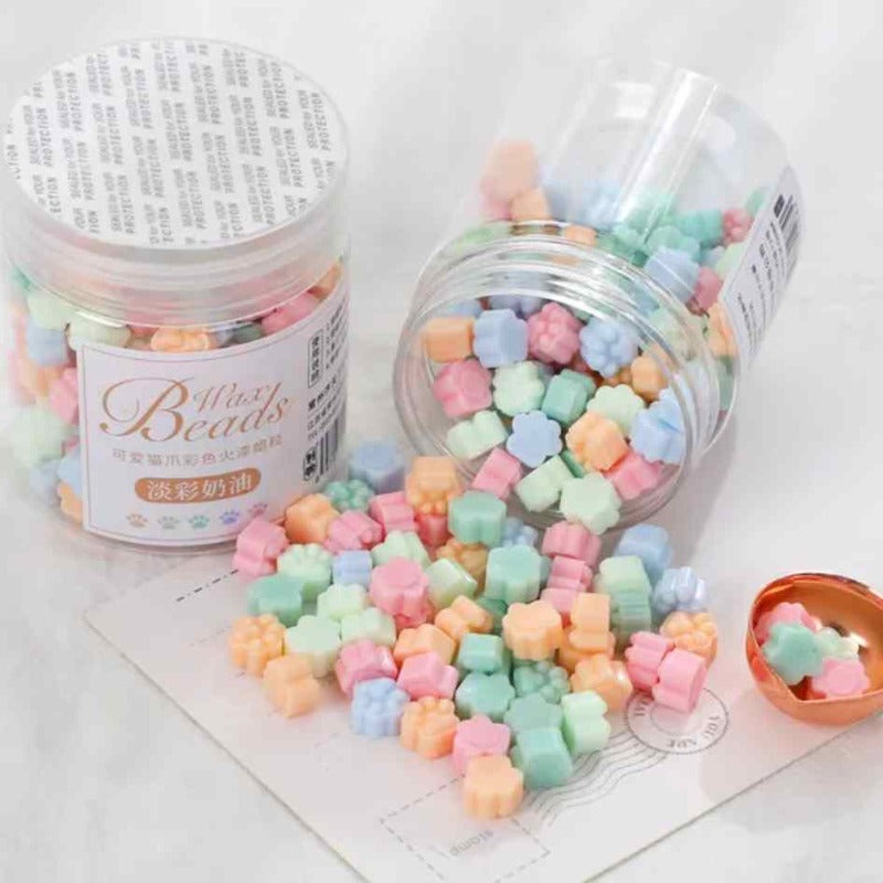 Pote 180 Pastillas de Lacre "Patitas"