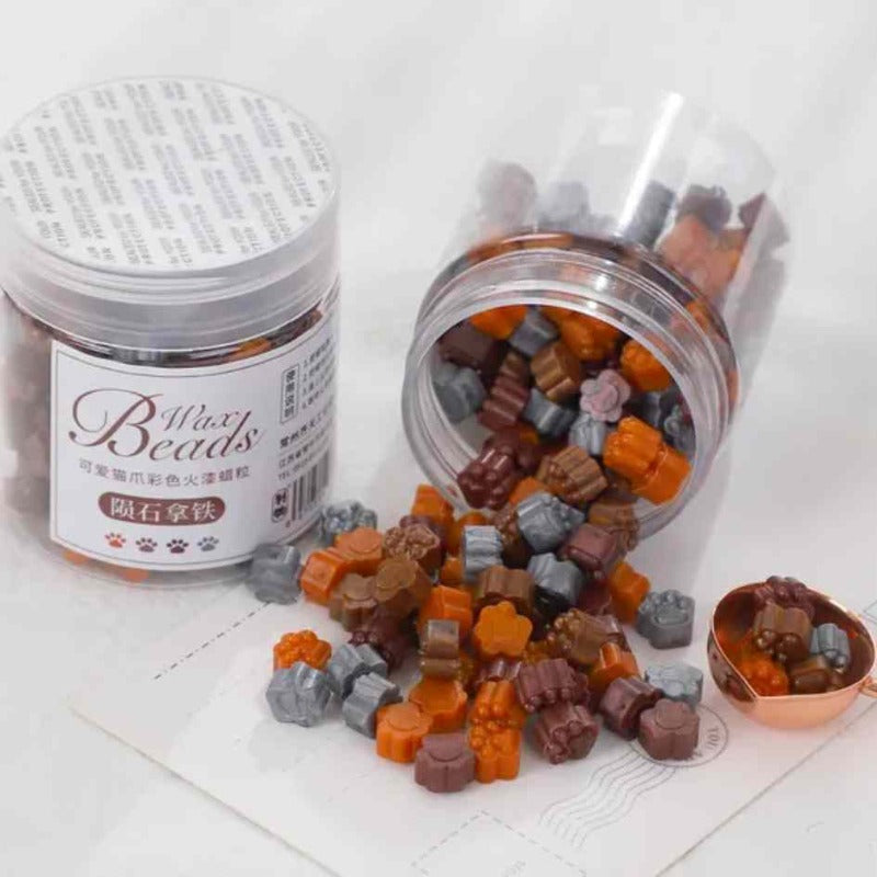 Pote 180 Pastillas de Lacre "Patitas"