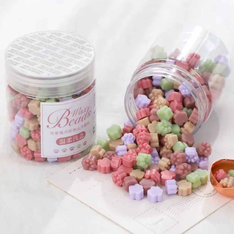 Pote 180 Pastillas de Lacre "Patitas"