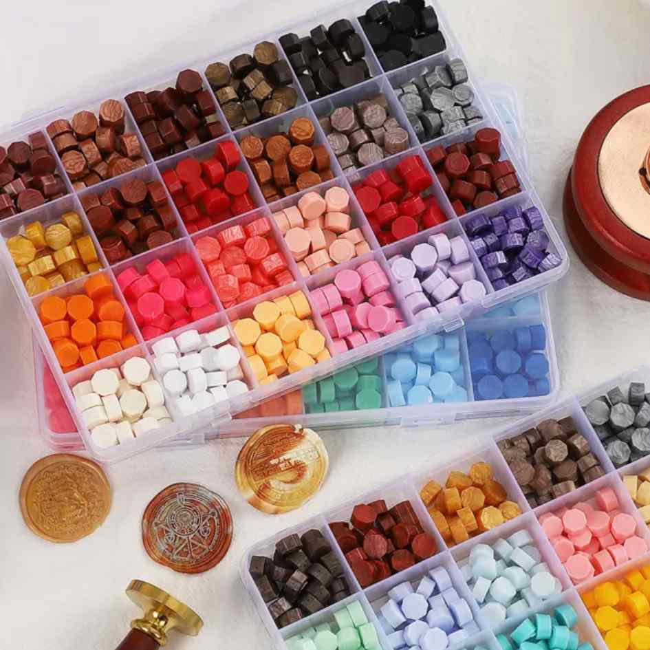 Sets de Pastillas de Lacre, hasta 600 und