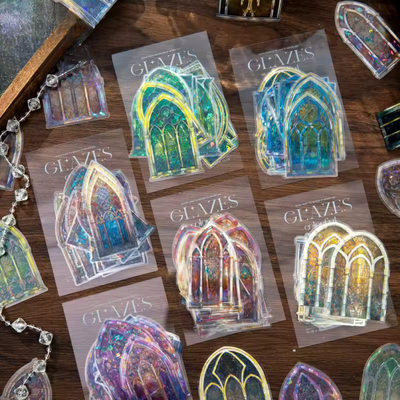 Stickers PET "Vitrales"