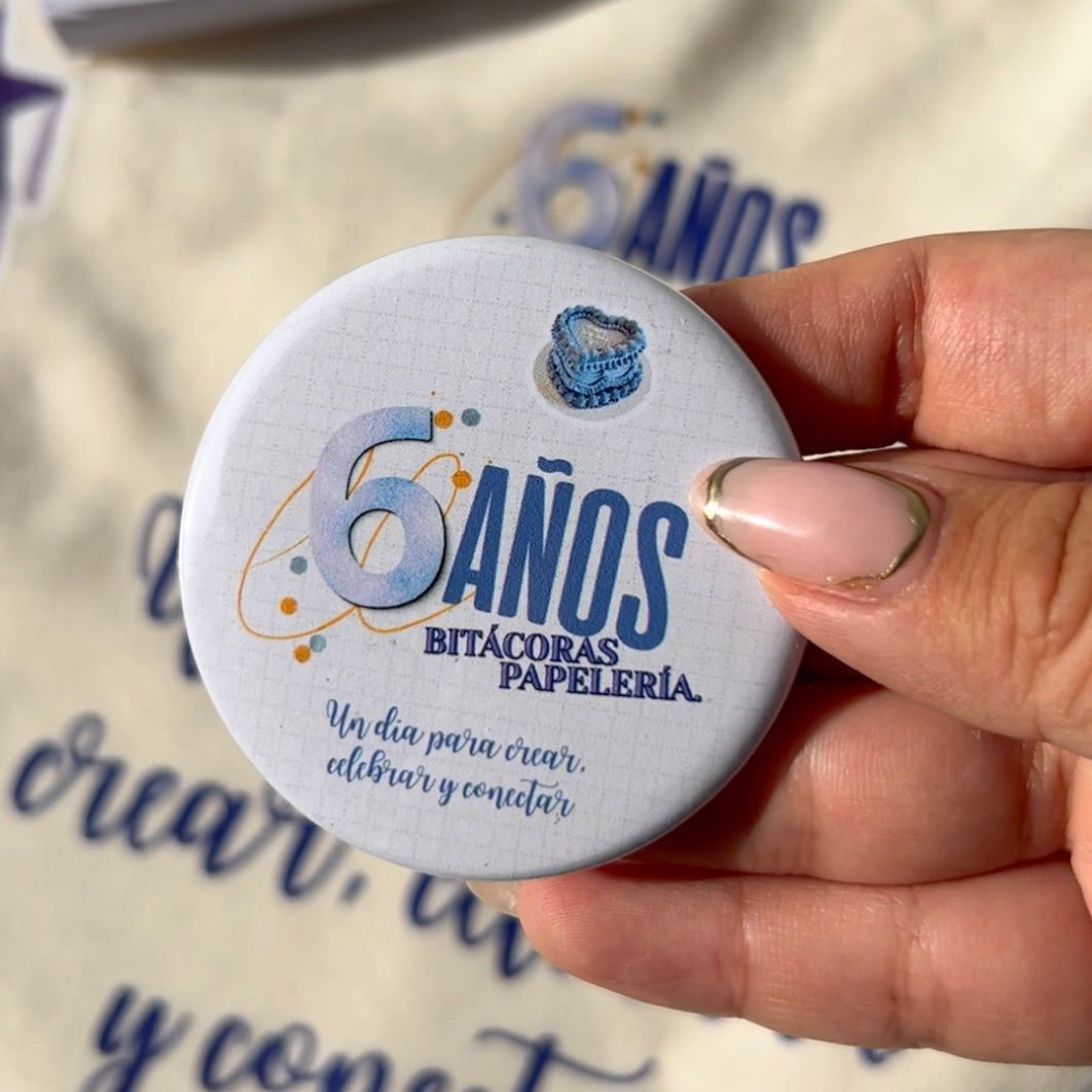 Pin 6to Aniversario