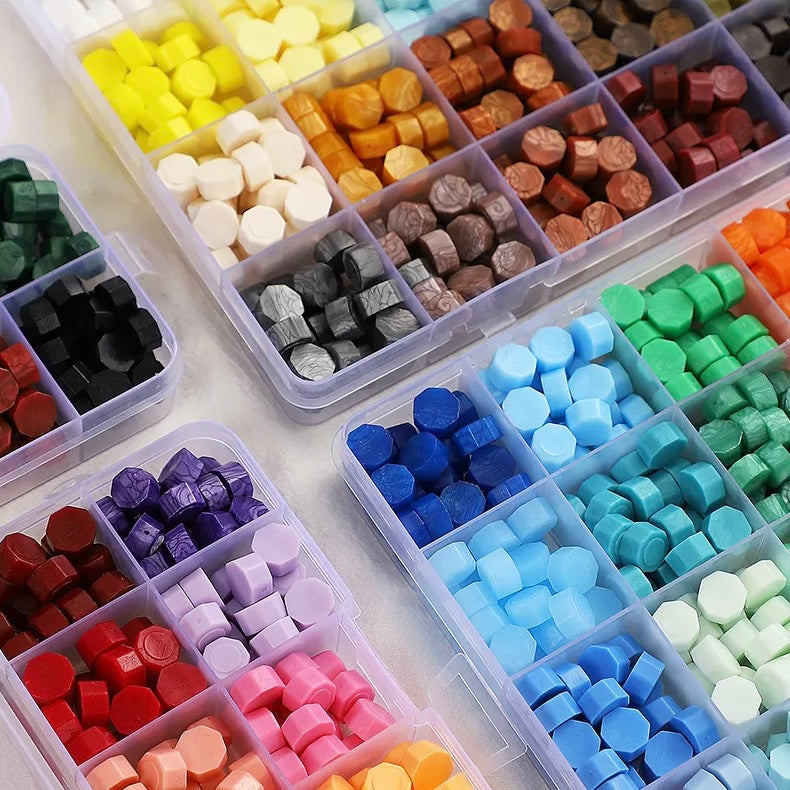 Sets de Pastillas de Lacre, hasta 600 und