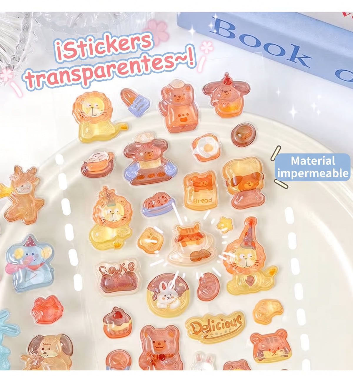 Stickers "Animalitos en Ámbar"