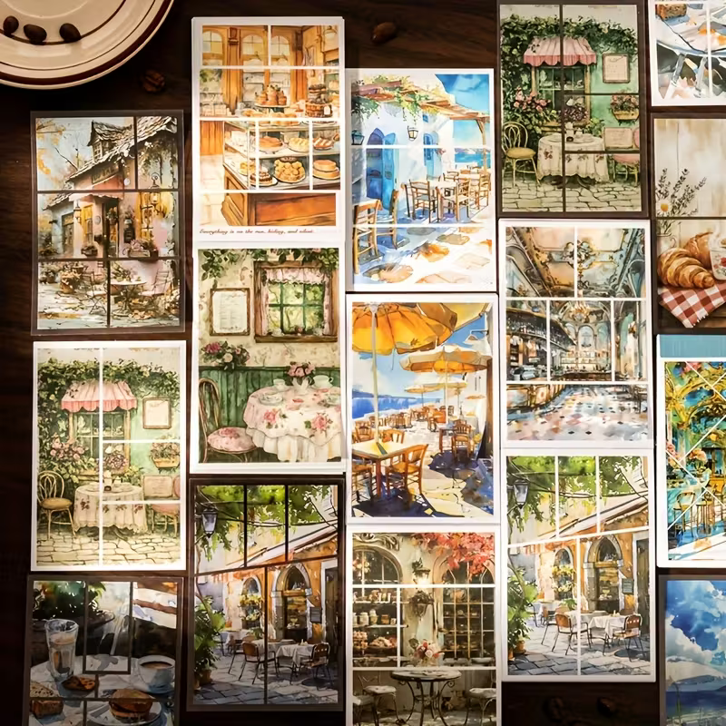 Libros de Stickers "Go to a Coffee Place"