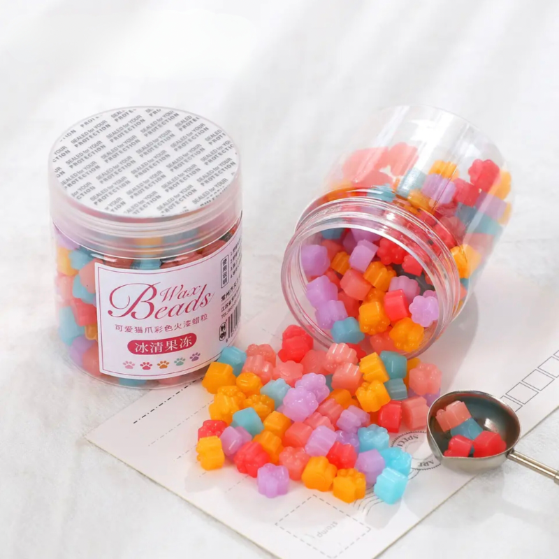 Pote 180 Pastillas de Lacre "Patitas"