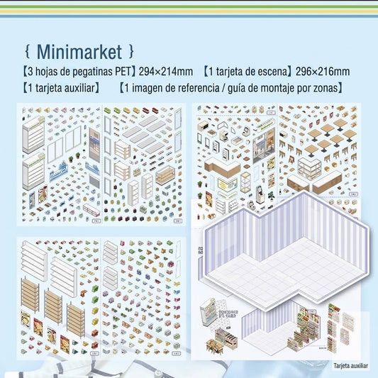 Armable 3D “Minimarket”