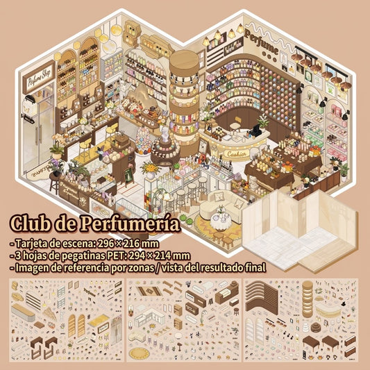 Armable 3D “Club de Perfumería”