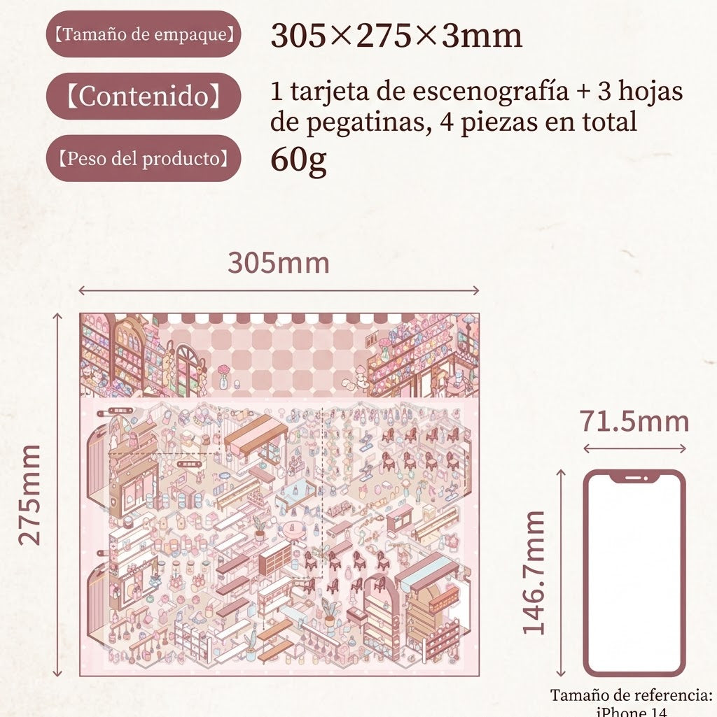 Armable 3D “El Aromario”