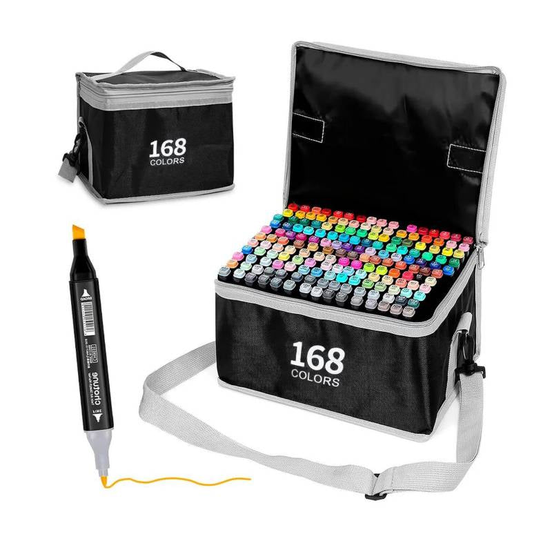 Set x 12 Marcadores Touch Doble punta