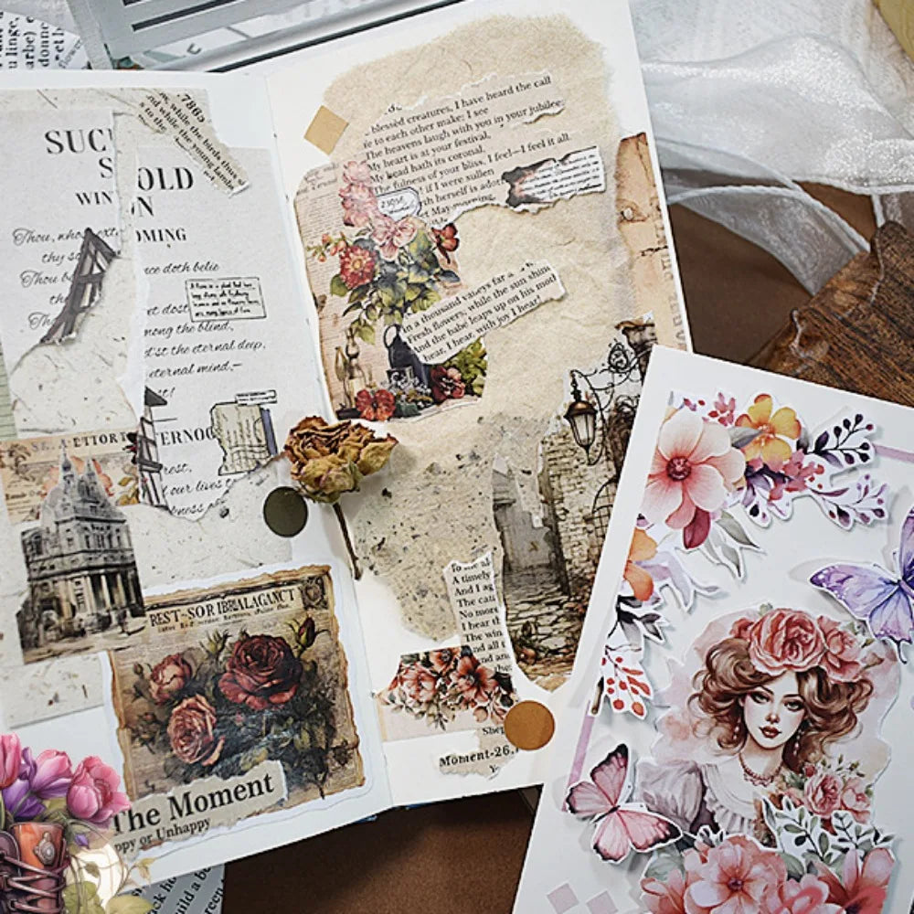 Libro de Stickers "Personajes Vintage"