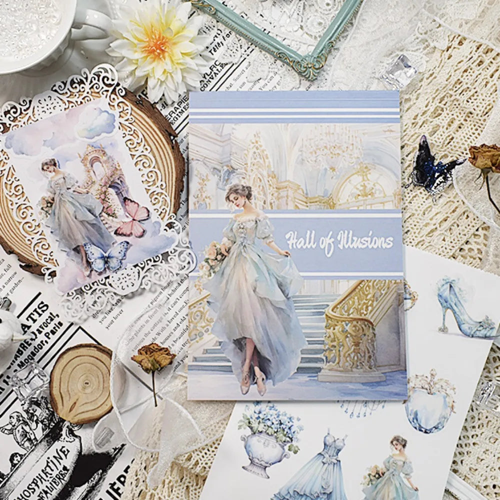 Libro de Stickers "Personajes Vintage"