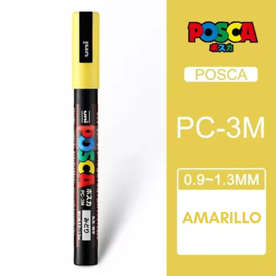 Marcador Posca 🇯🇵 PC-3M – AMARILLO