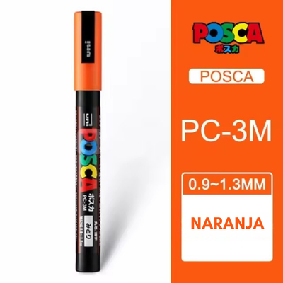Marcador Posca 🇯🇵 PC-3M – NARANJA