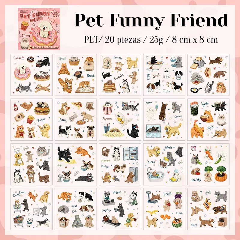 Libro de Stickers "Pet Workshop"