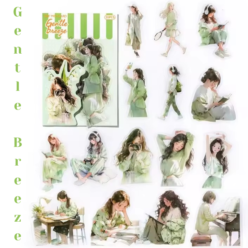 Sticker PET "Gentle Half Life"