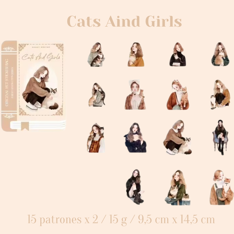 Stickers PET "Forest Fresh Girls"