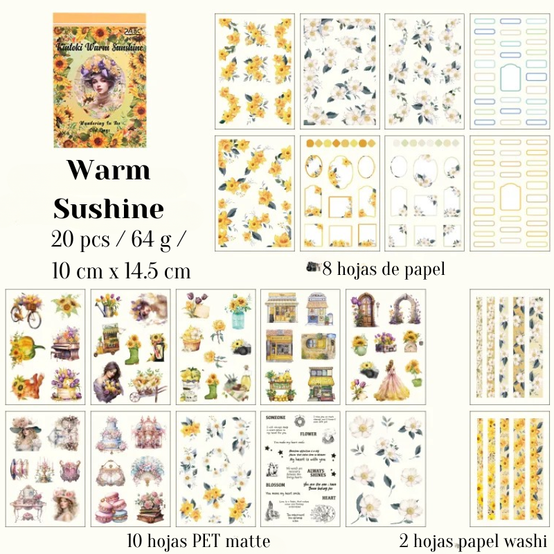 Libro de Stickers "Personajes Vintage 4"