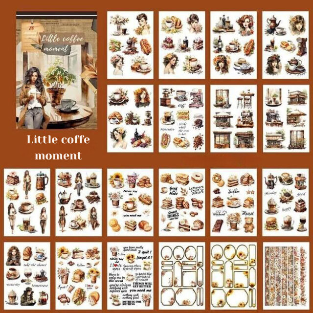 Libro de Stickers "Personajes Vintage 2"