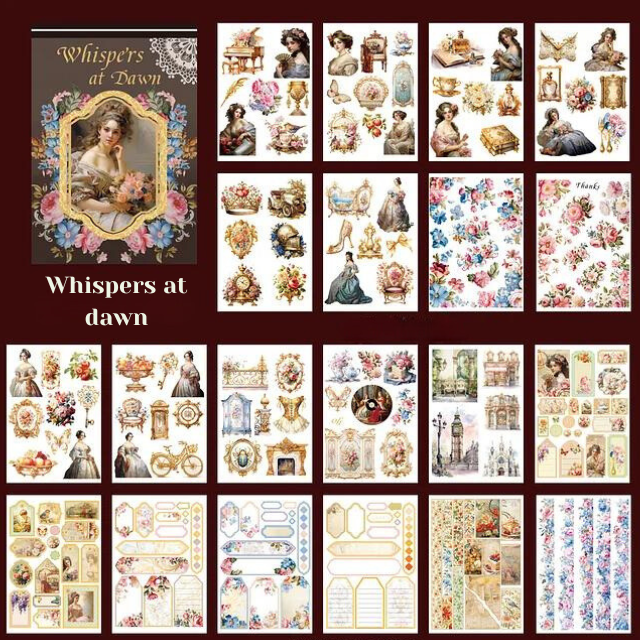 Libro de Stickers "Personajes Vintage 2"