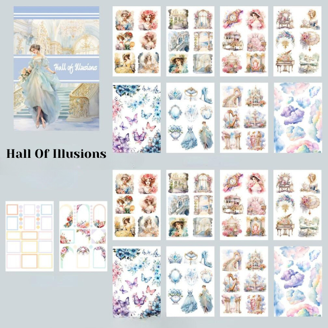 Libro de Stickers "Personajes Vintage"