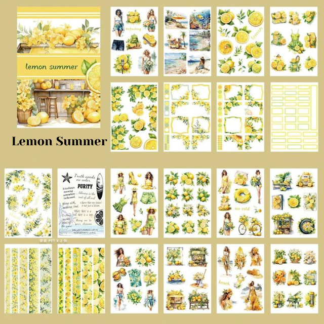 Libro de Stickers "Personajes Vintage"