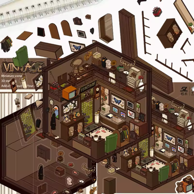 Armable 3D "Vintage Shop"