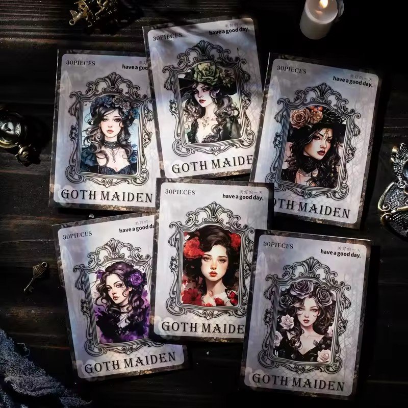 Stickers PET "Goth Maiden"