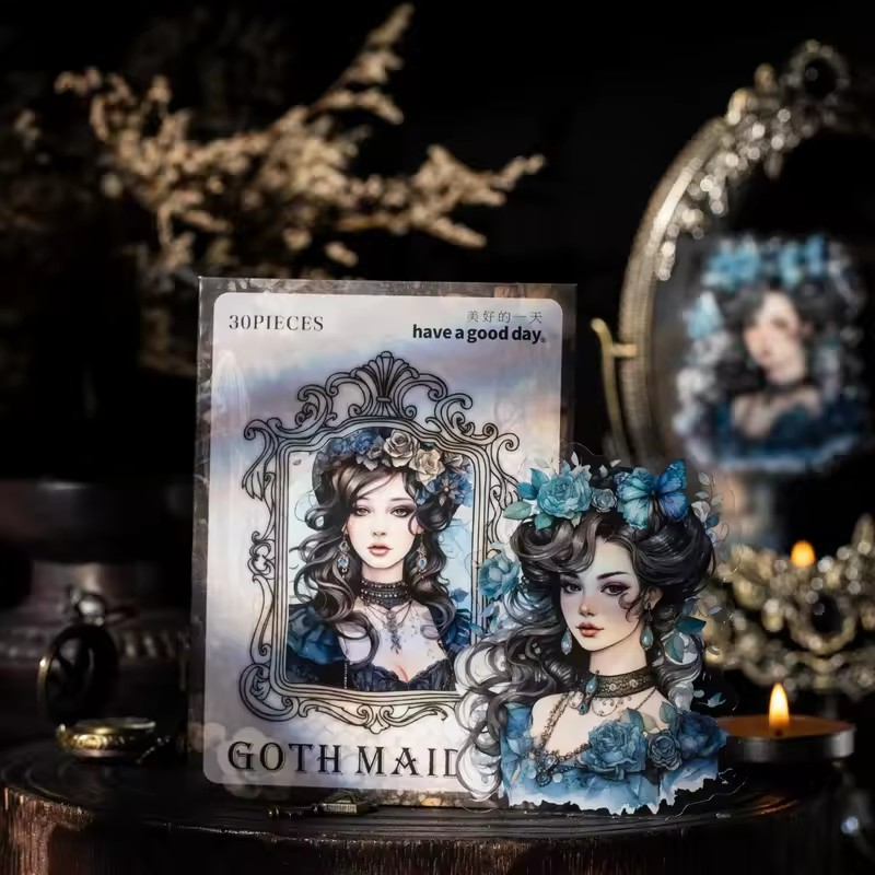 Stickers PET "Goth Maiden"