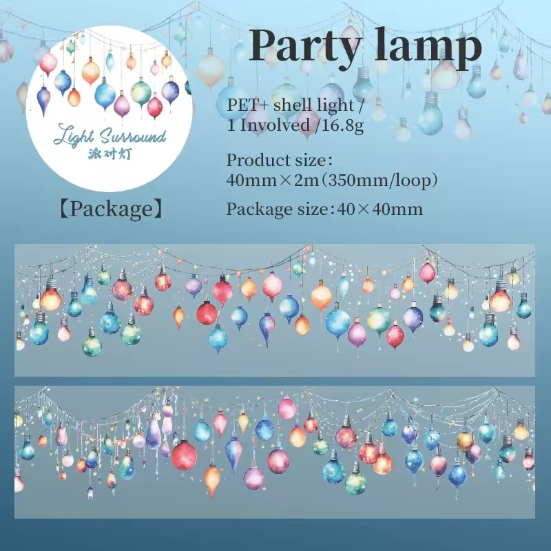 Colección de Stickers Roll "Light Surround"