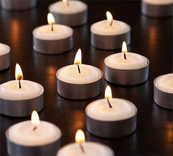 Vela tipo Tealight para horno