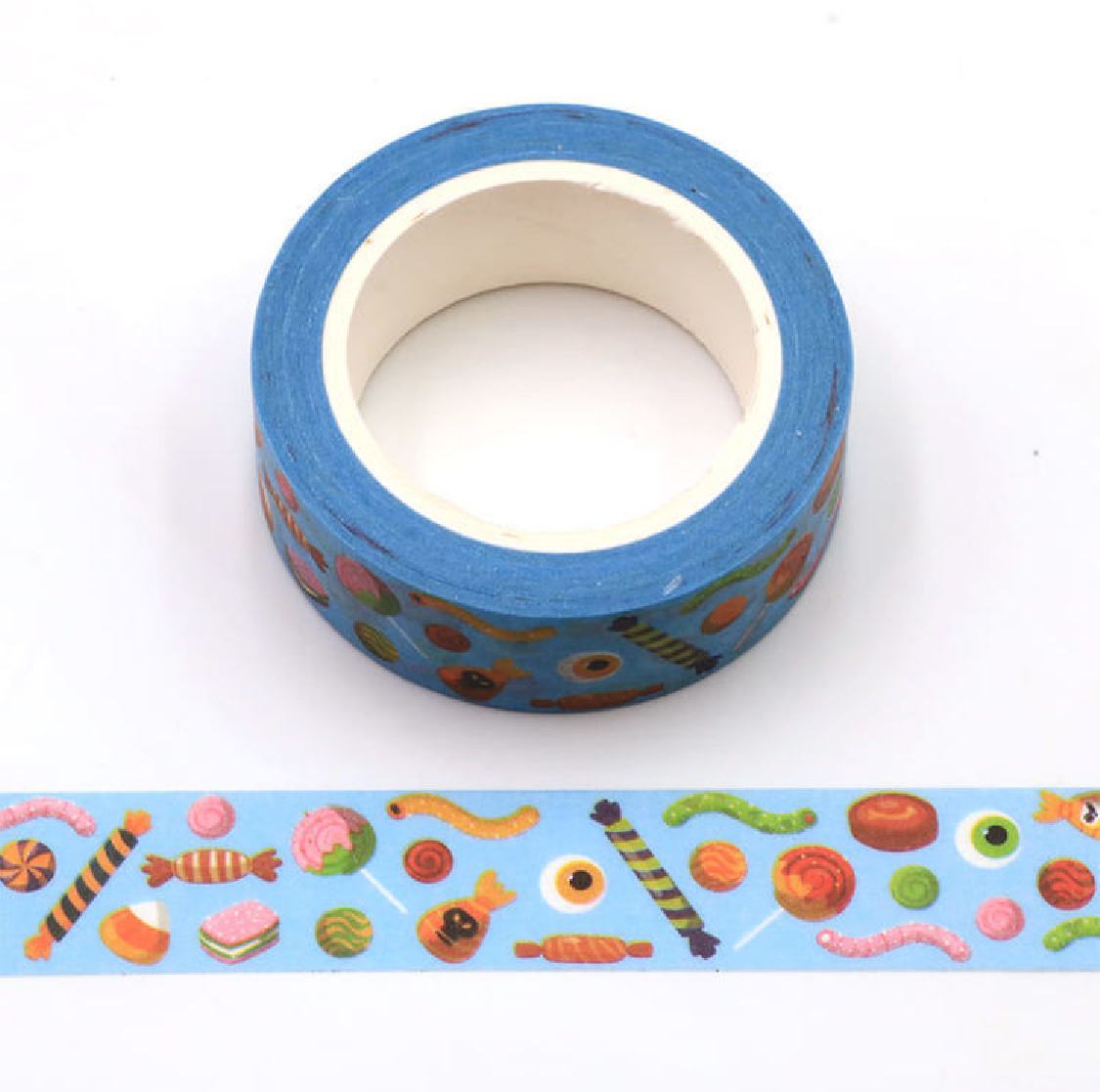 Cinta Washitape "Halloween Candy" , 15mmx10mm