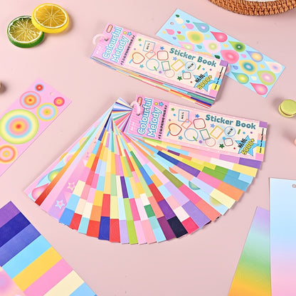 Libro de Stickers "Colourful Melody" · Marcos de Colores
