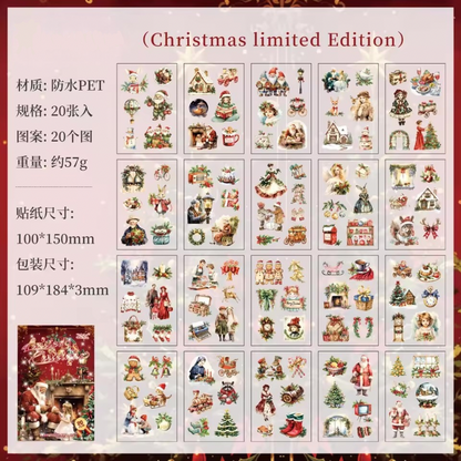 Libros de Stickers PET "Bella Navidad"