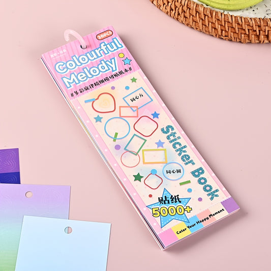 Libro de Stickers "Colourful Melody" · Marcos de Colores