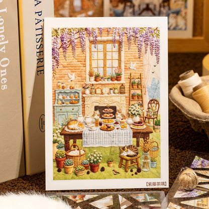 Libro de Escenarios Armables "Serene Cat Home"