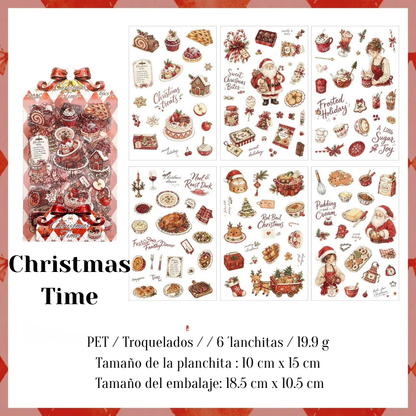 Stickers PET "Navidad de Cuento"
