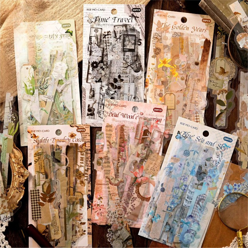 Stickers PET "Paper Lab"
