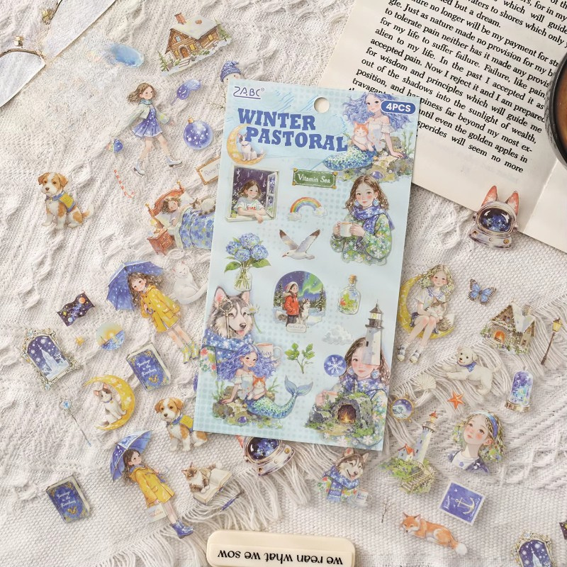 Stickers PET "Interesting Travel"