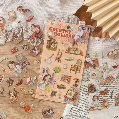 Stickers PET "Interesting Travel"