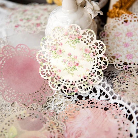 Papeles Deco troquelados " Fantasy Lace"