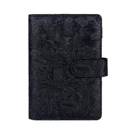 Binder A5 de Cuero PU con Relieve