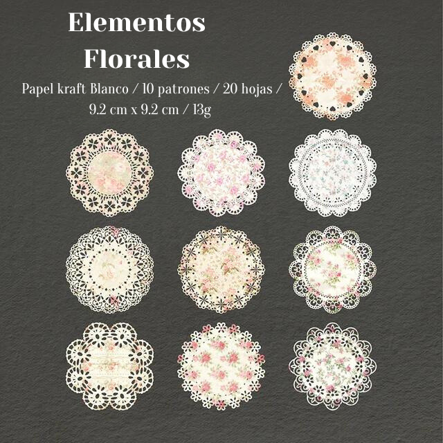 Papeles Deco troquelados " Fantasy Lace"