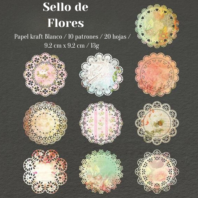 Papeles Deco troquelados " Fantasy Lace"