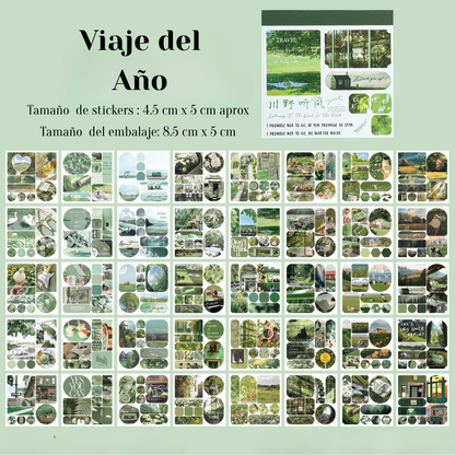 Libro de Stickers "Crossroads Wind"